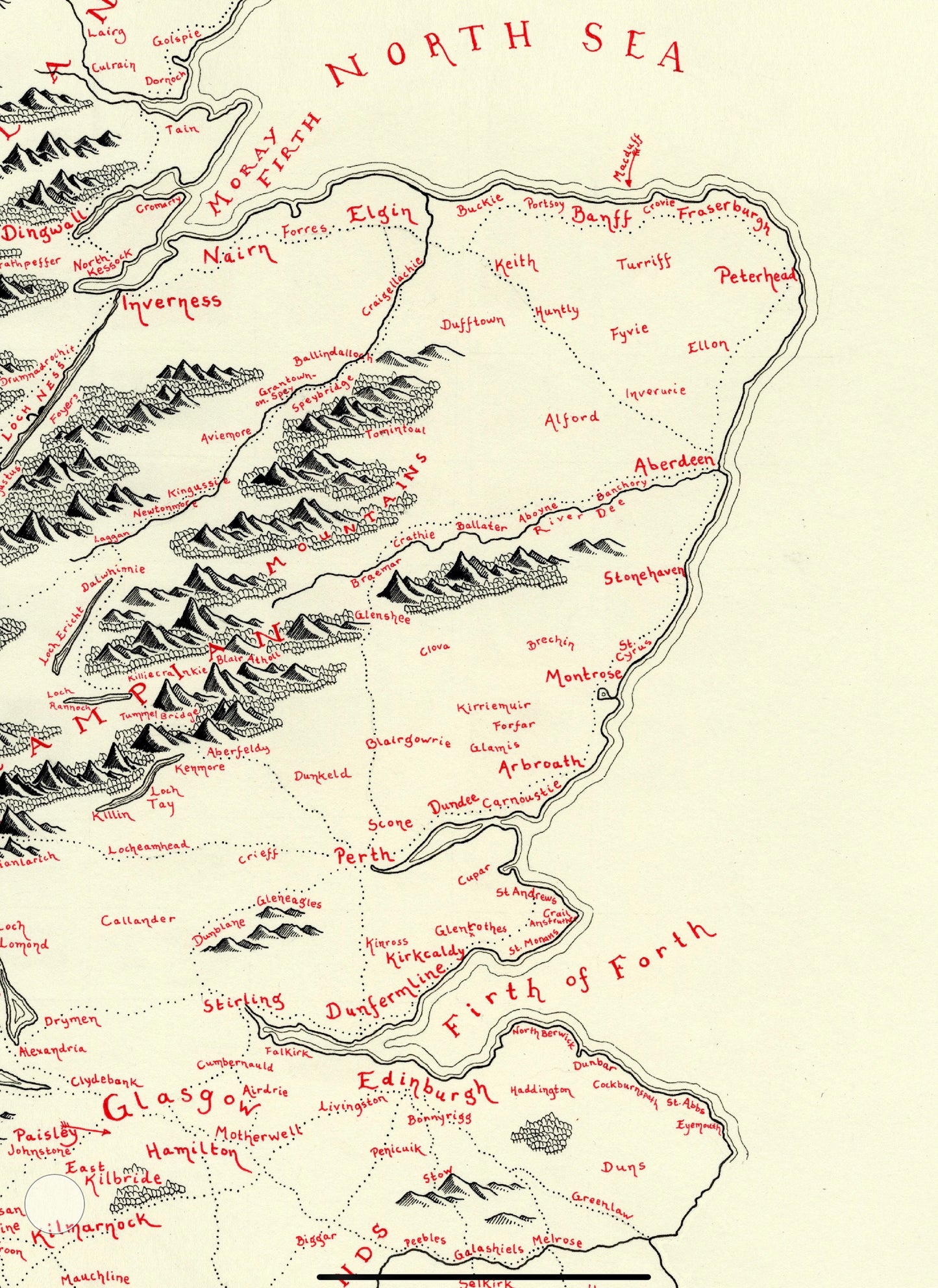 Scotland Map