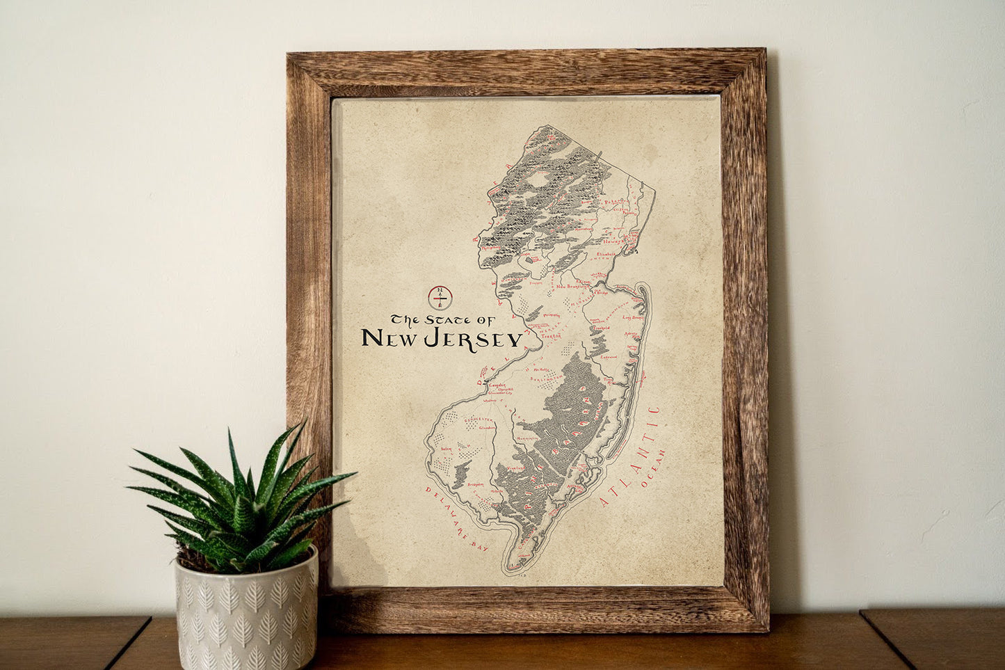 New Jersey Map