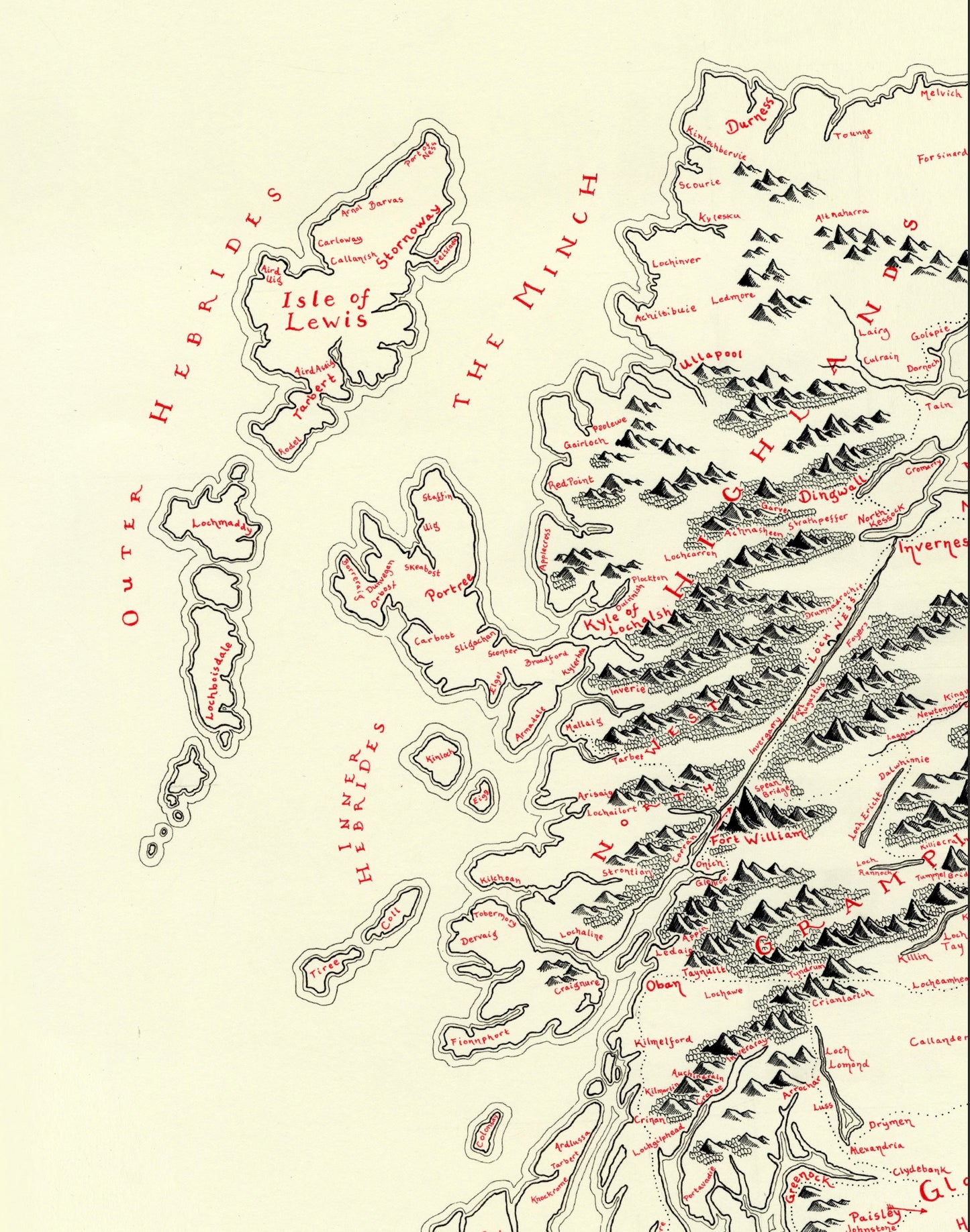 Scotland Map