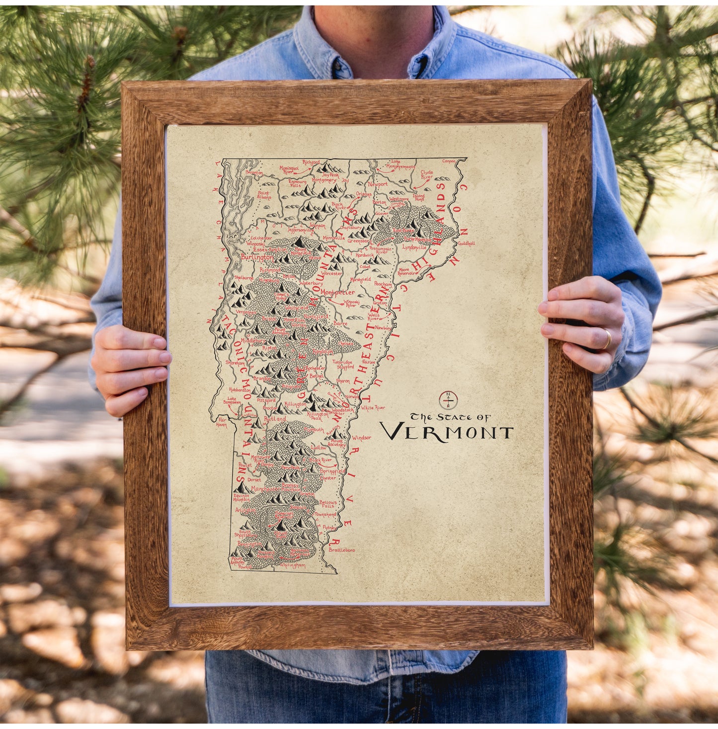 Vermont Map