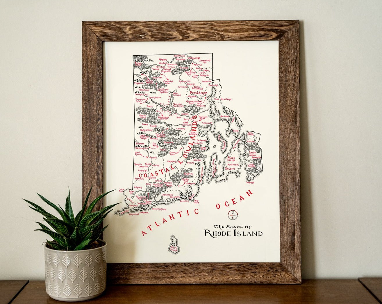 Rhode Island Map