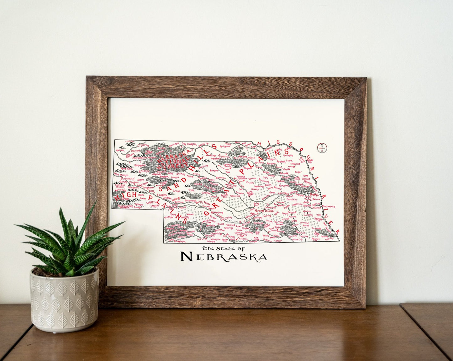 Nebraska Map