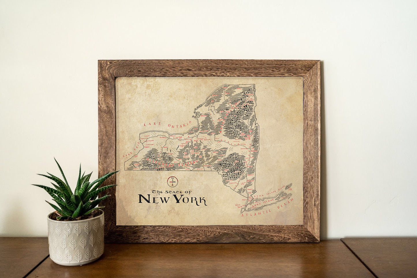 New York State Map