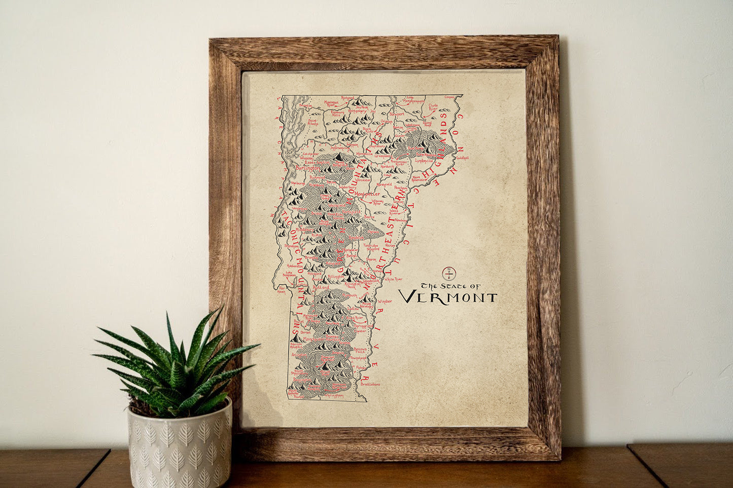 Vermont Map