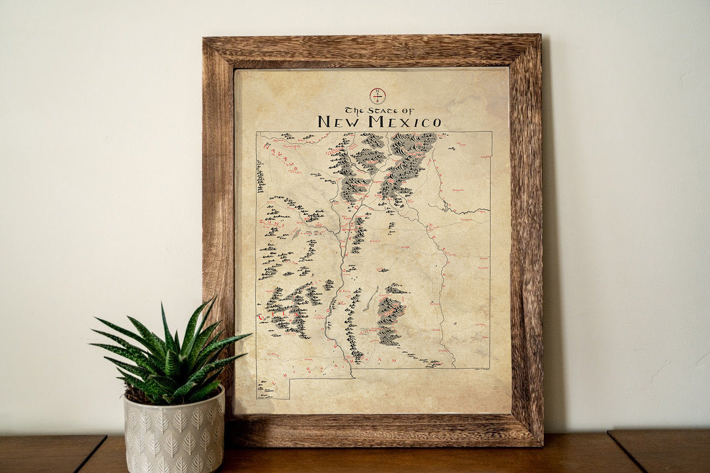 New Mexico Map
