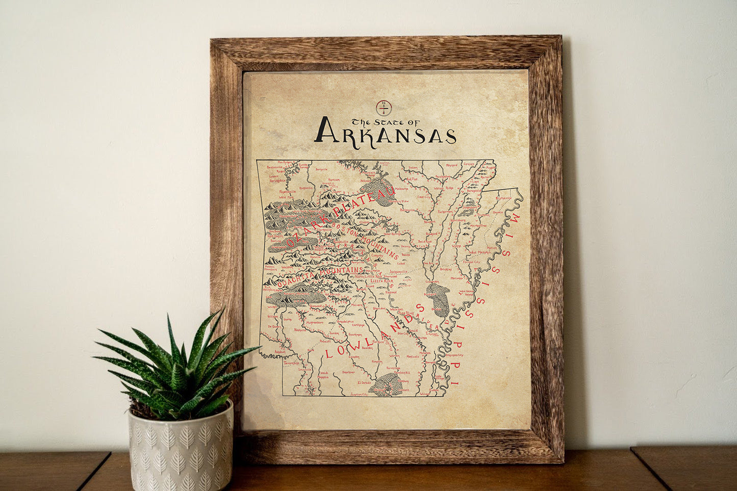Arkansas Map
