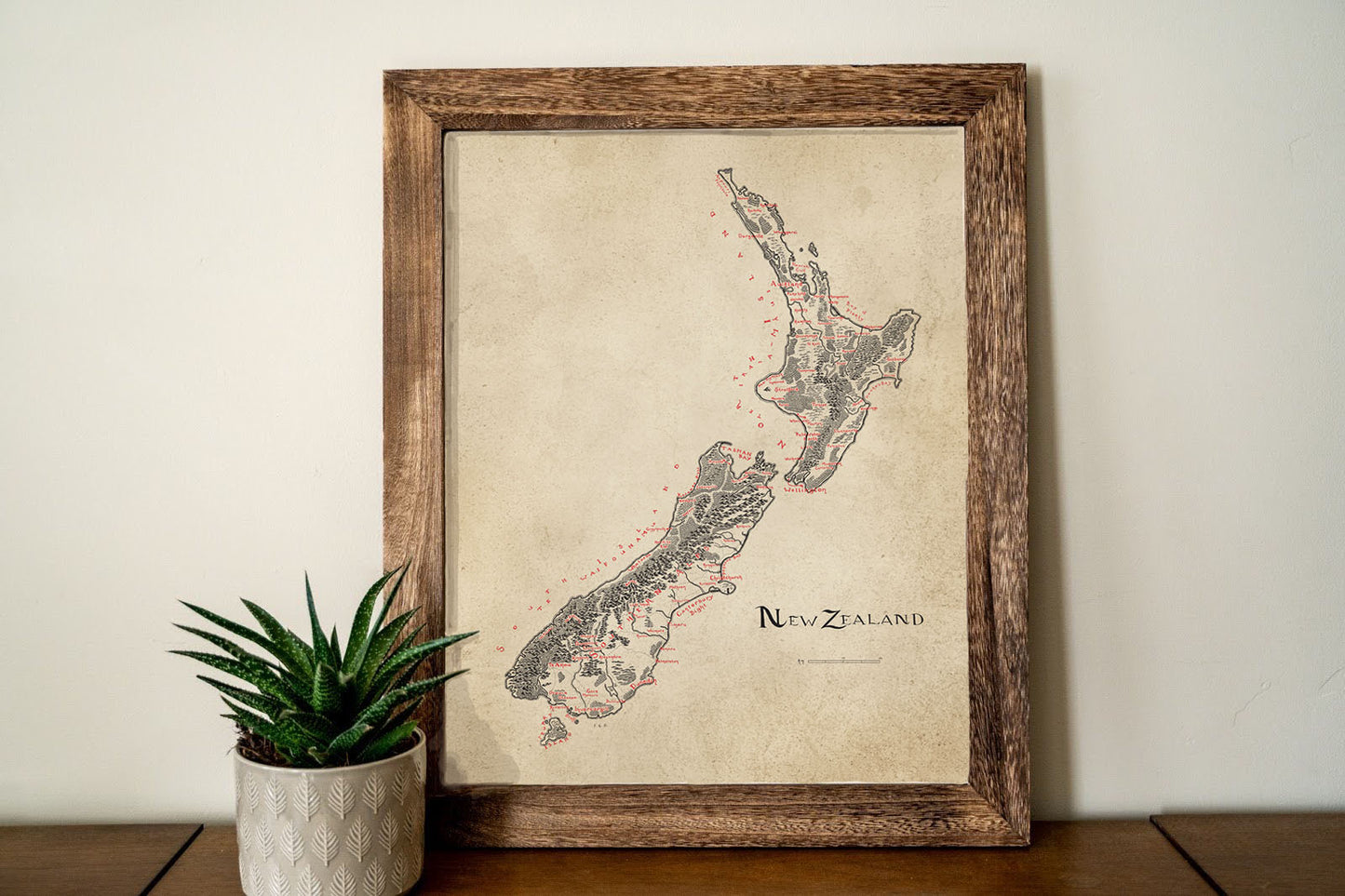 New Zealand Map