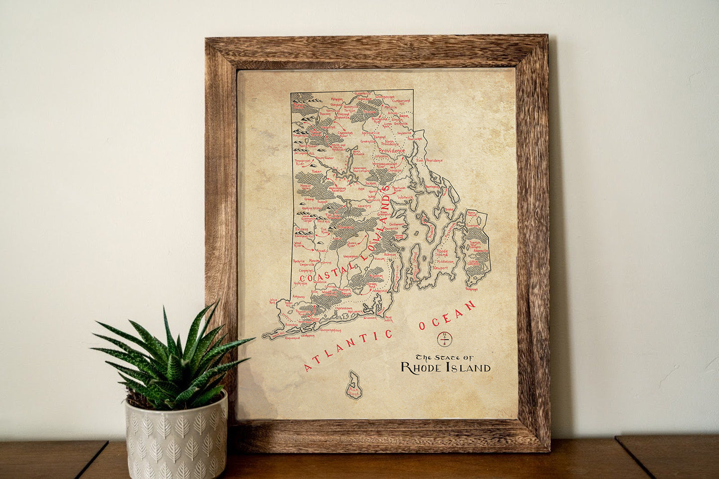 Rhode Island Map