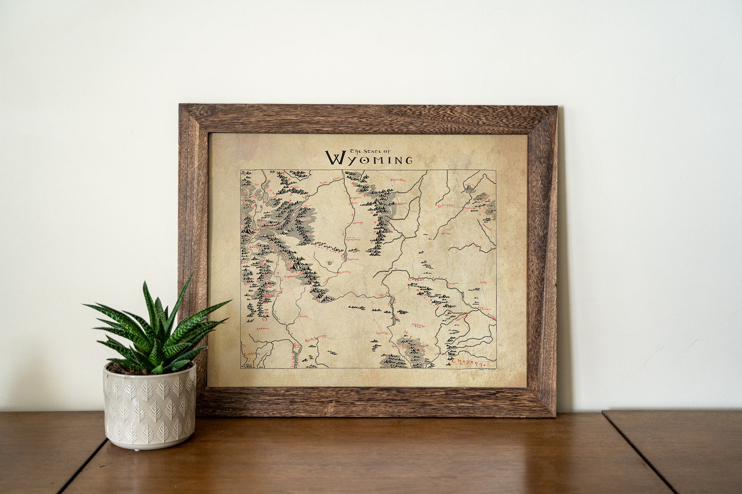 Wyoming Map