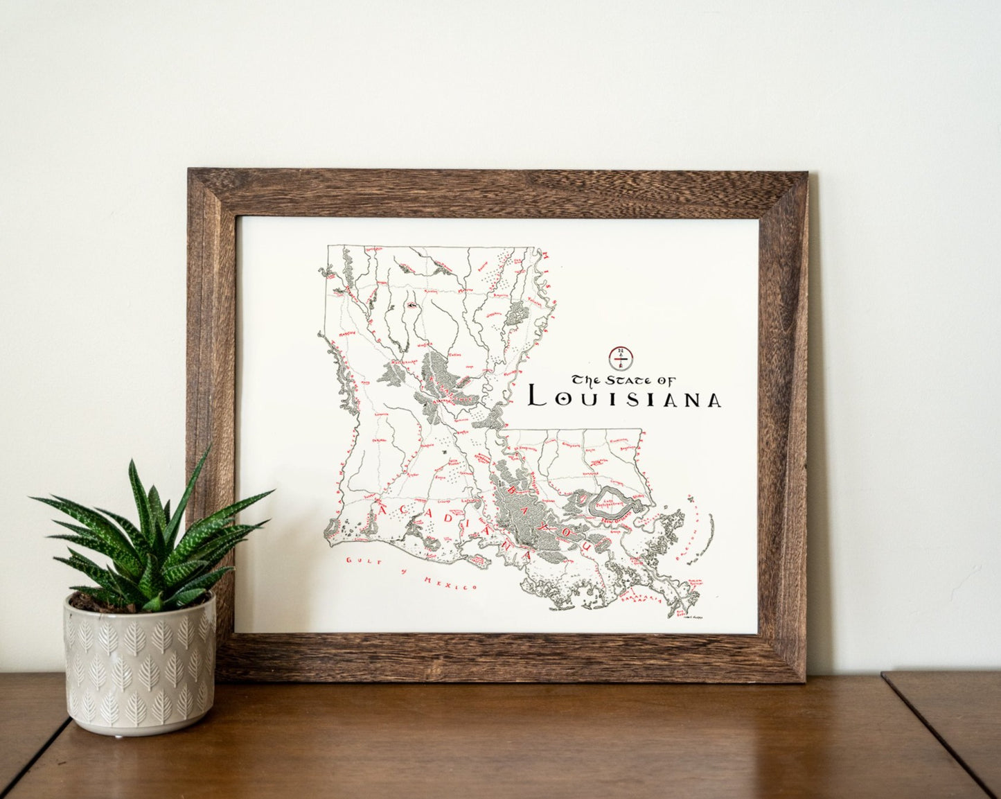 Louisiana Map