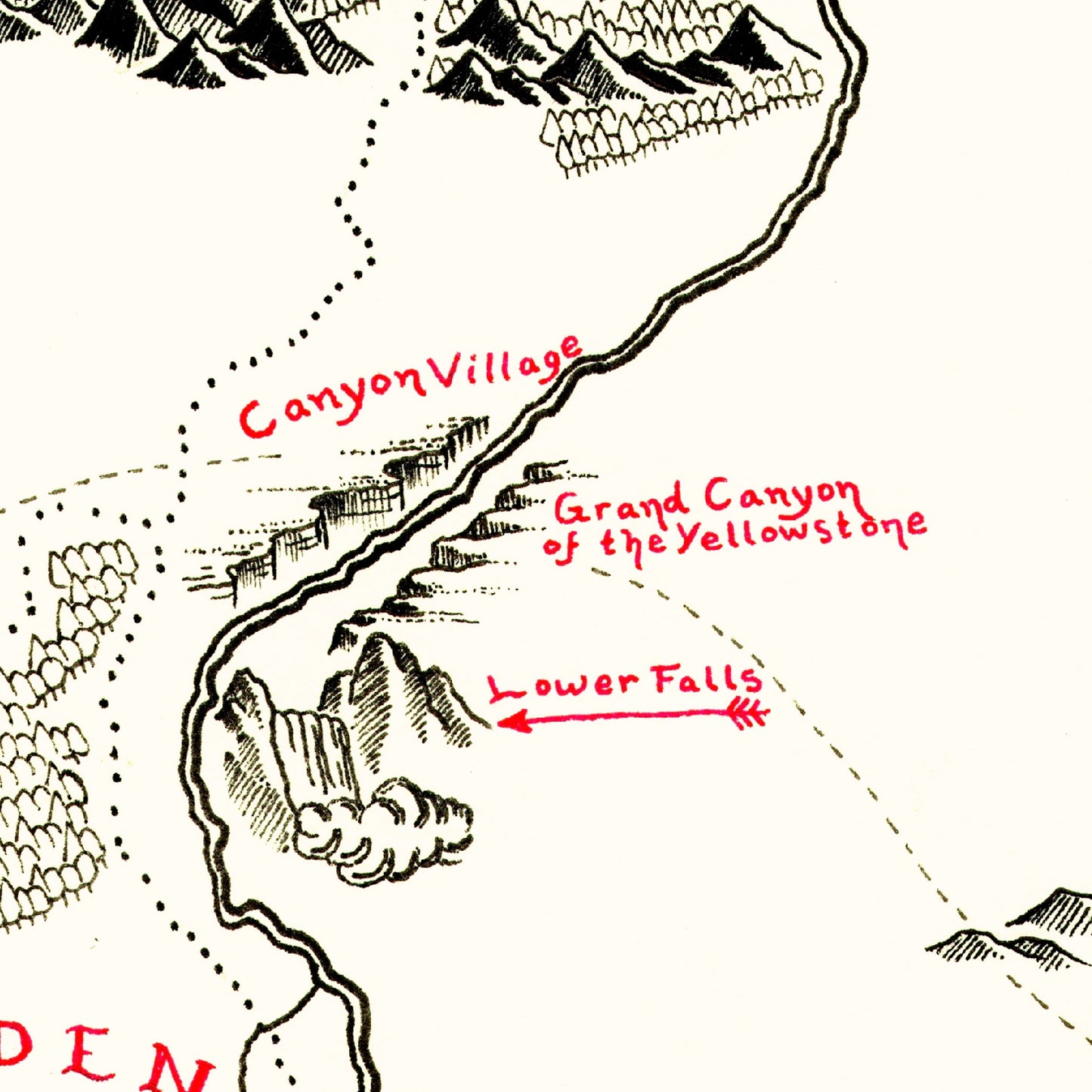 Yellowstone National Park Map