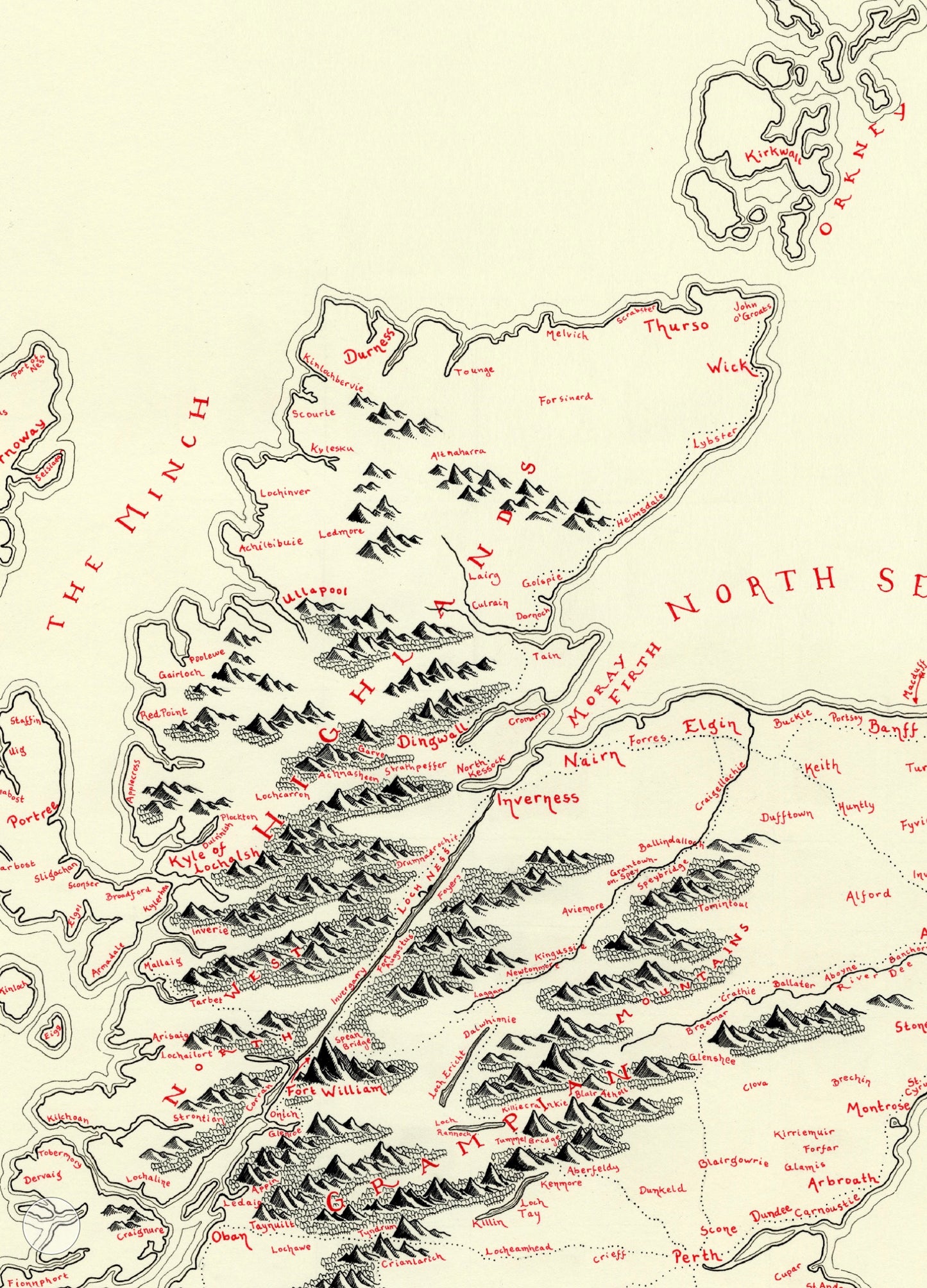 Scotland Map