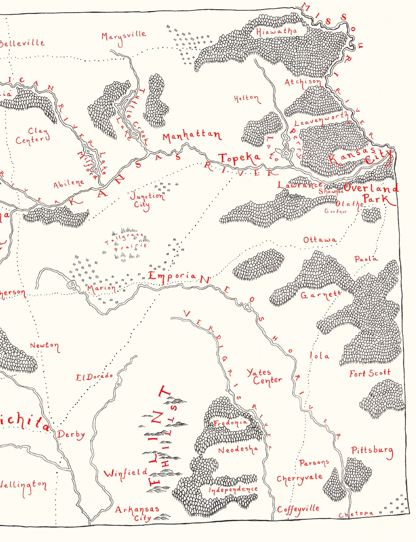 Kansas Map
