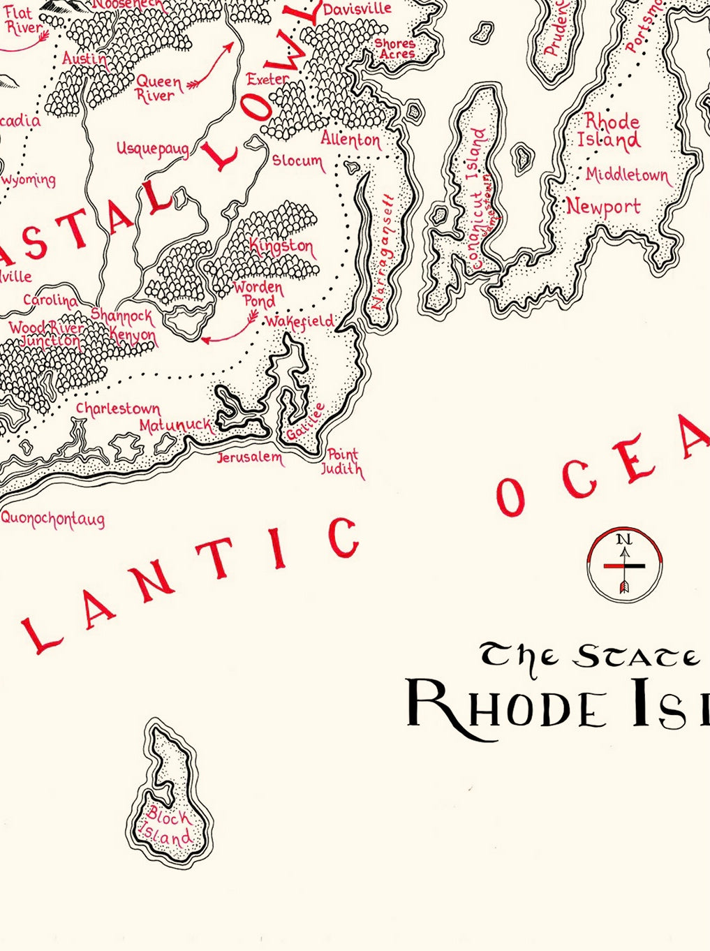 Rhode Island Map