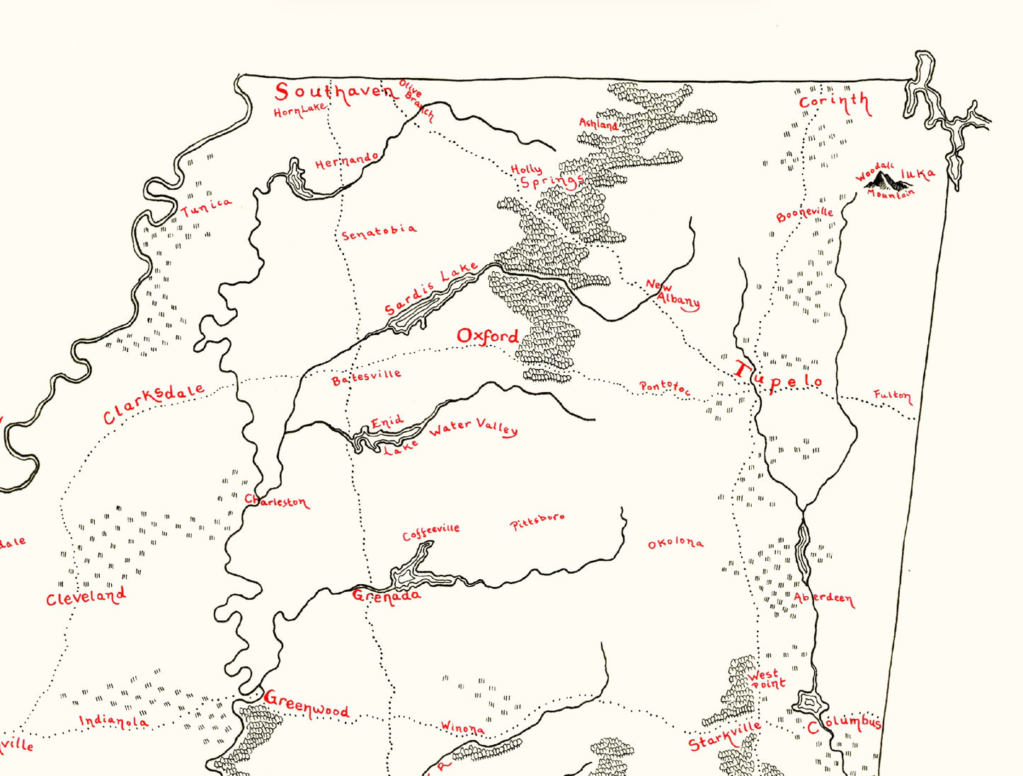 Mississippi Map