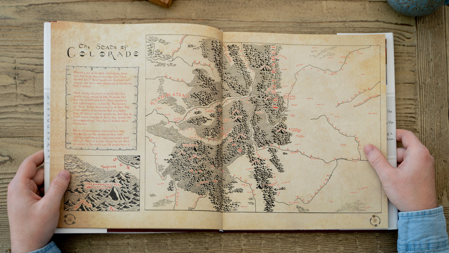 Lord of Maps Coffee Table Book