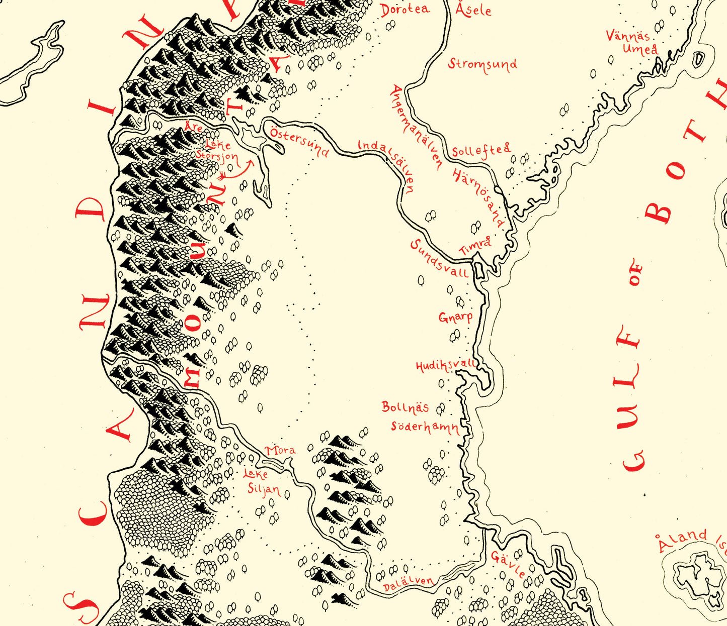 Sweden Map