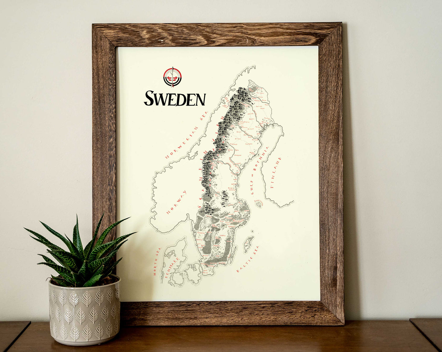 Sweden Map