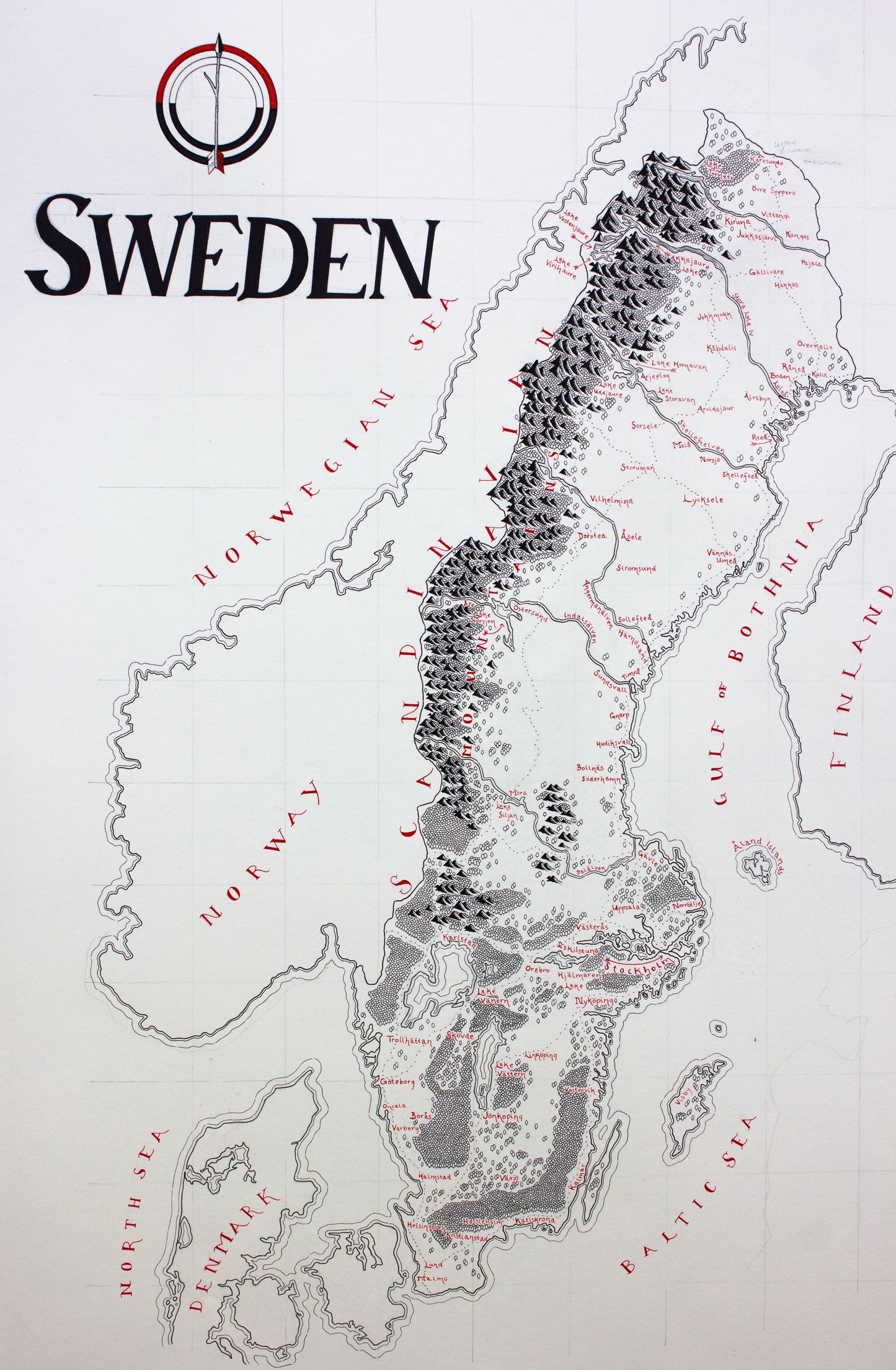 Sweden Map