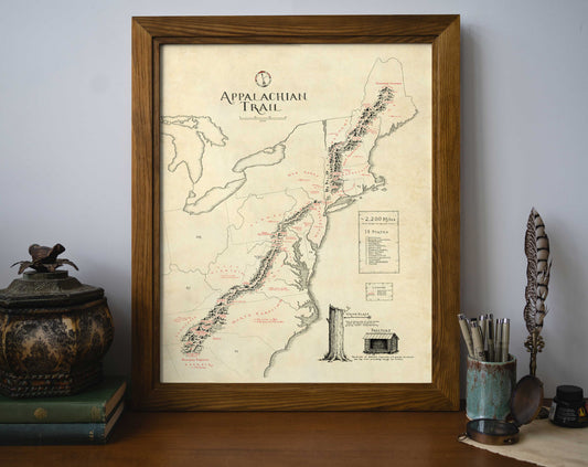 Appalachian Trail Map
