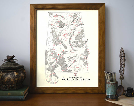 Alabama Map