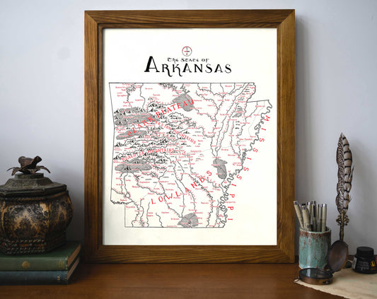 Arkansas Map
