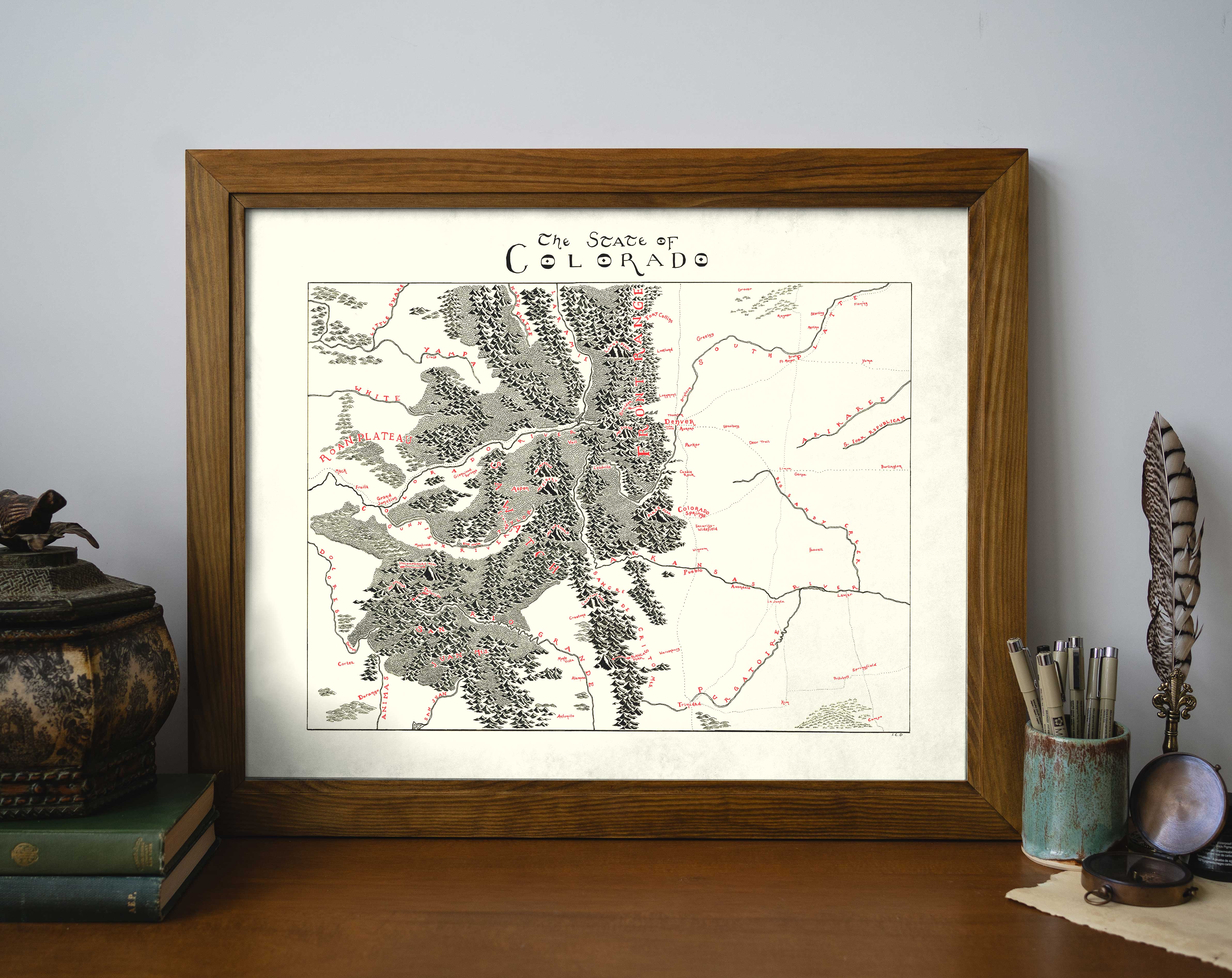 Colorado Map – Lord of Maps