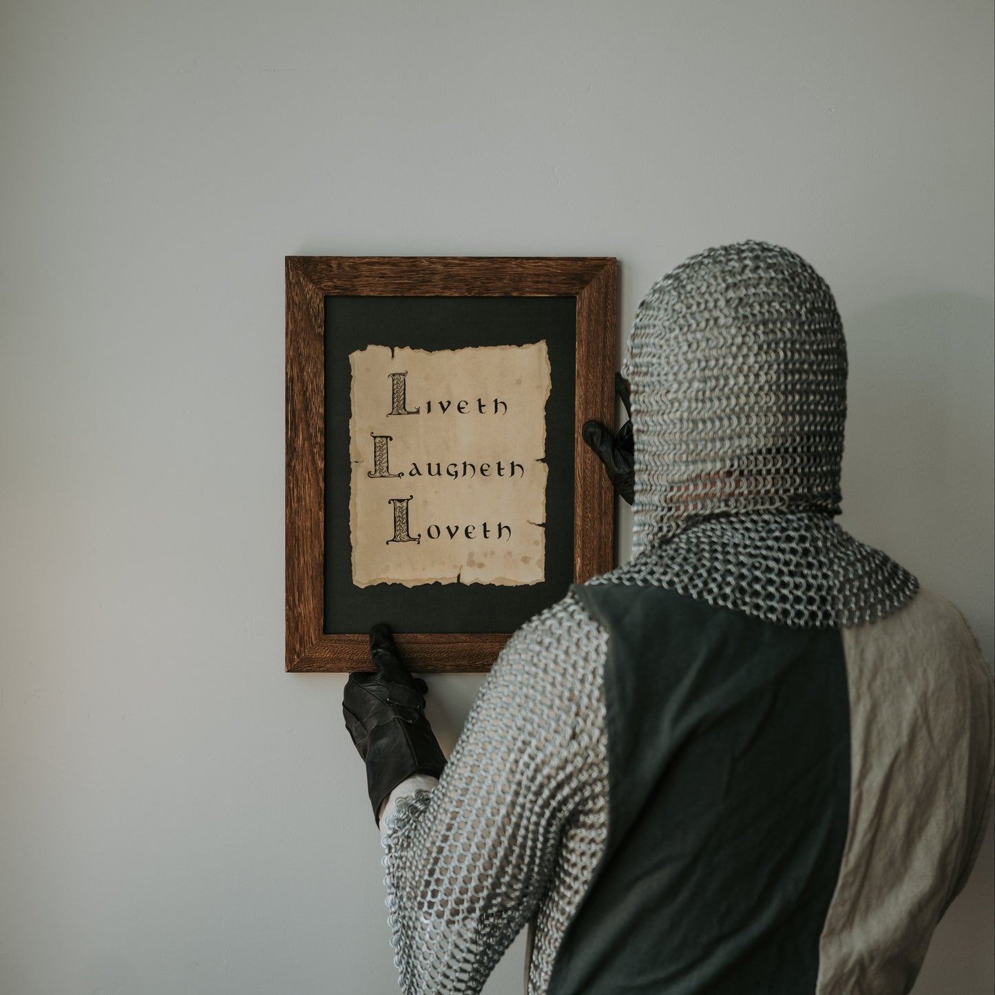 Liveth Laugheth Loveth