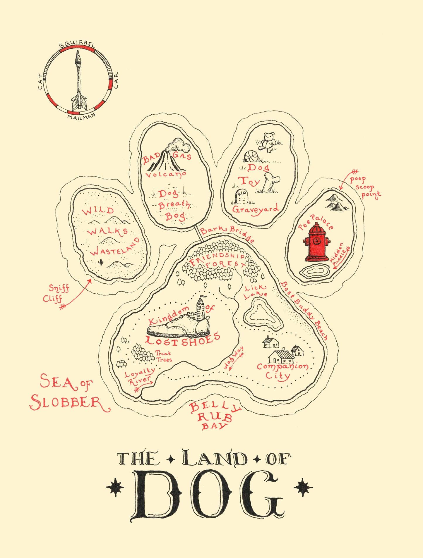 The Land of Dog (Map)