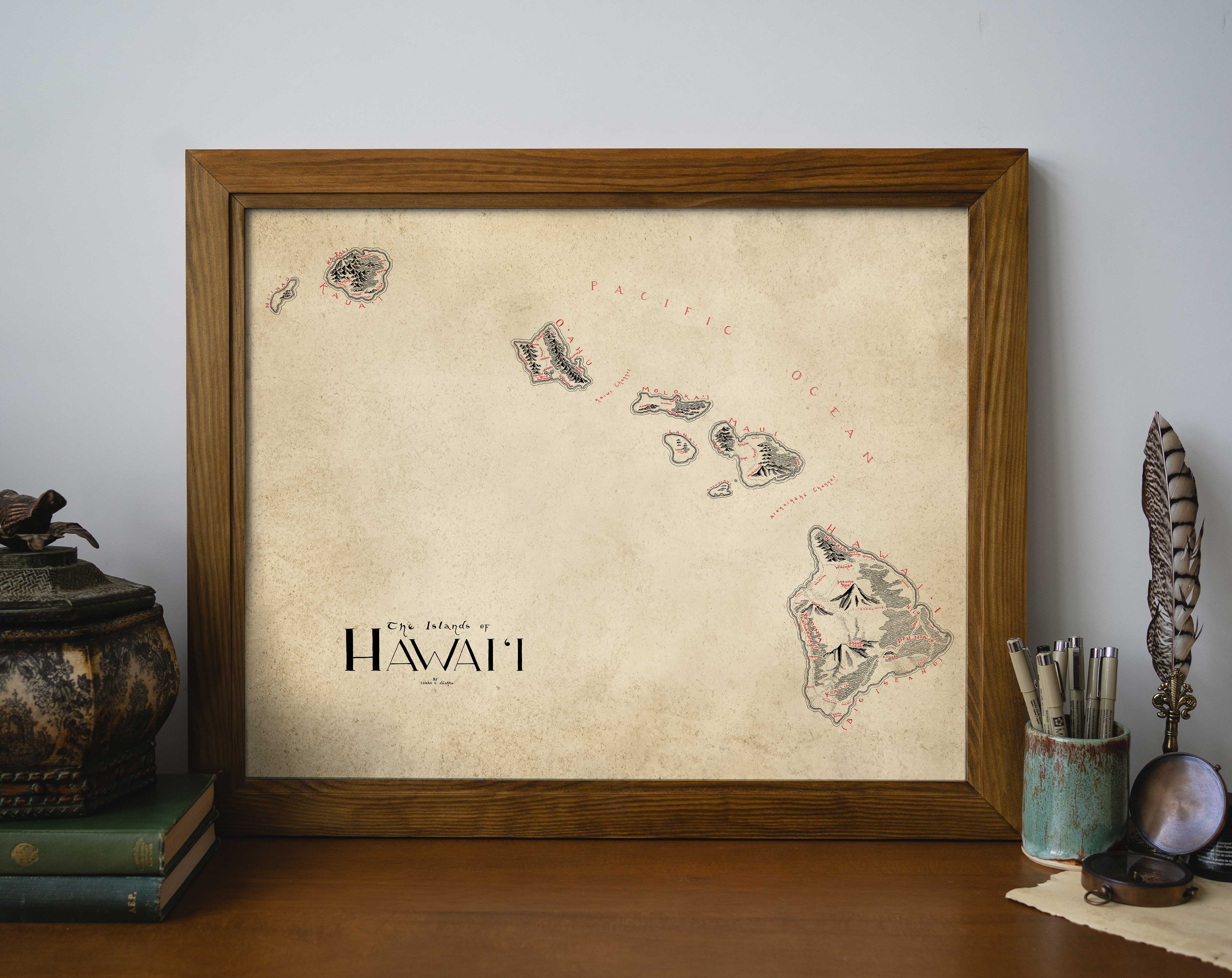 Hawaii Map – Lord of Maps