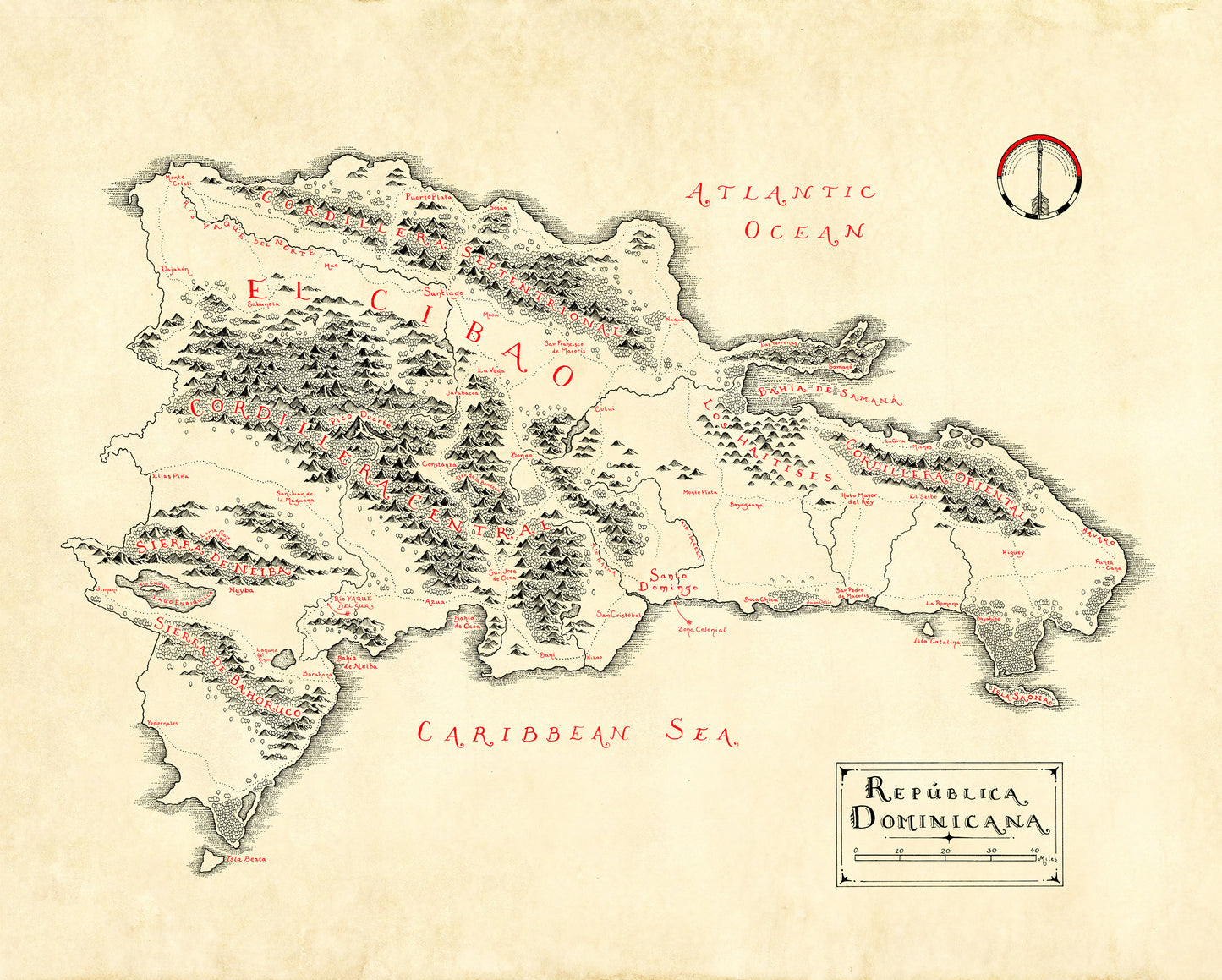 Dominican Republic Map