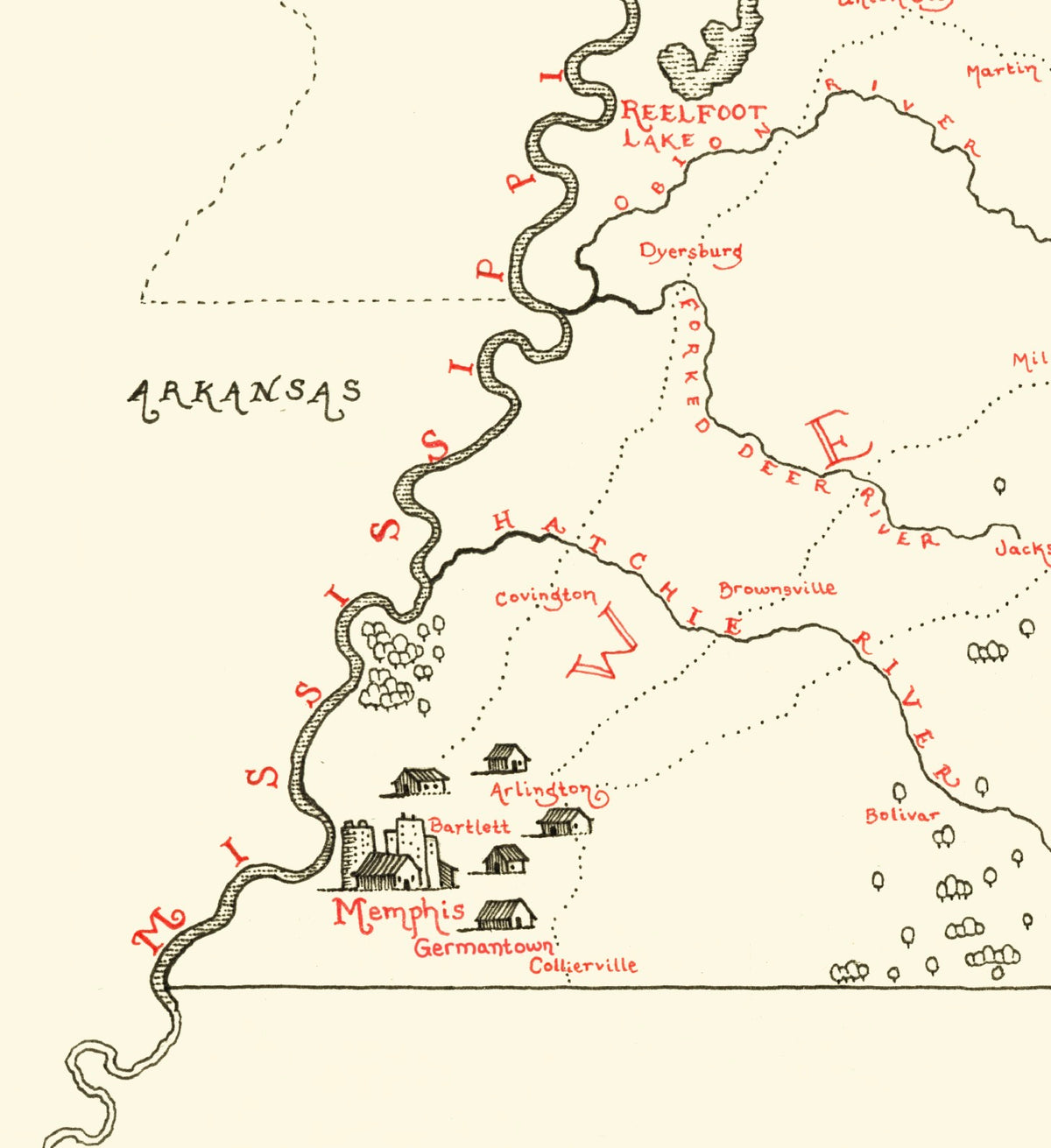 NEW UPDATED Tennessee Map