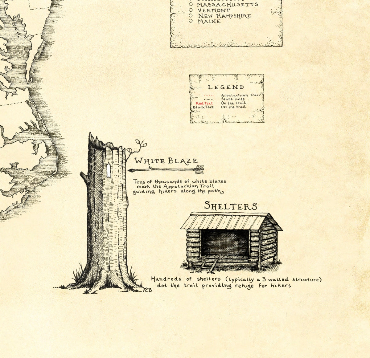 Appalachian Trail Map