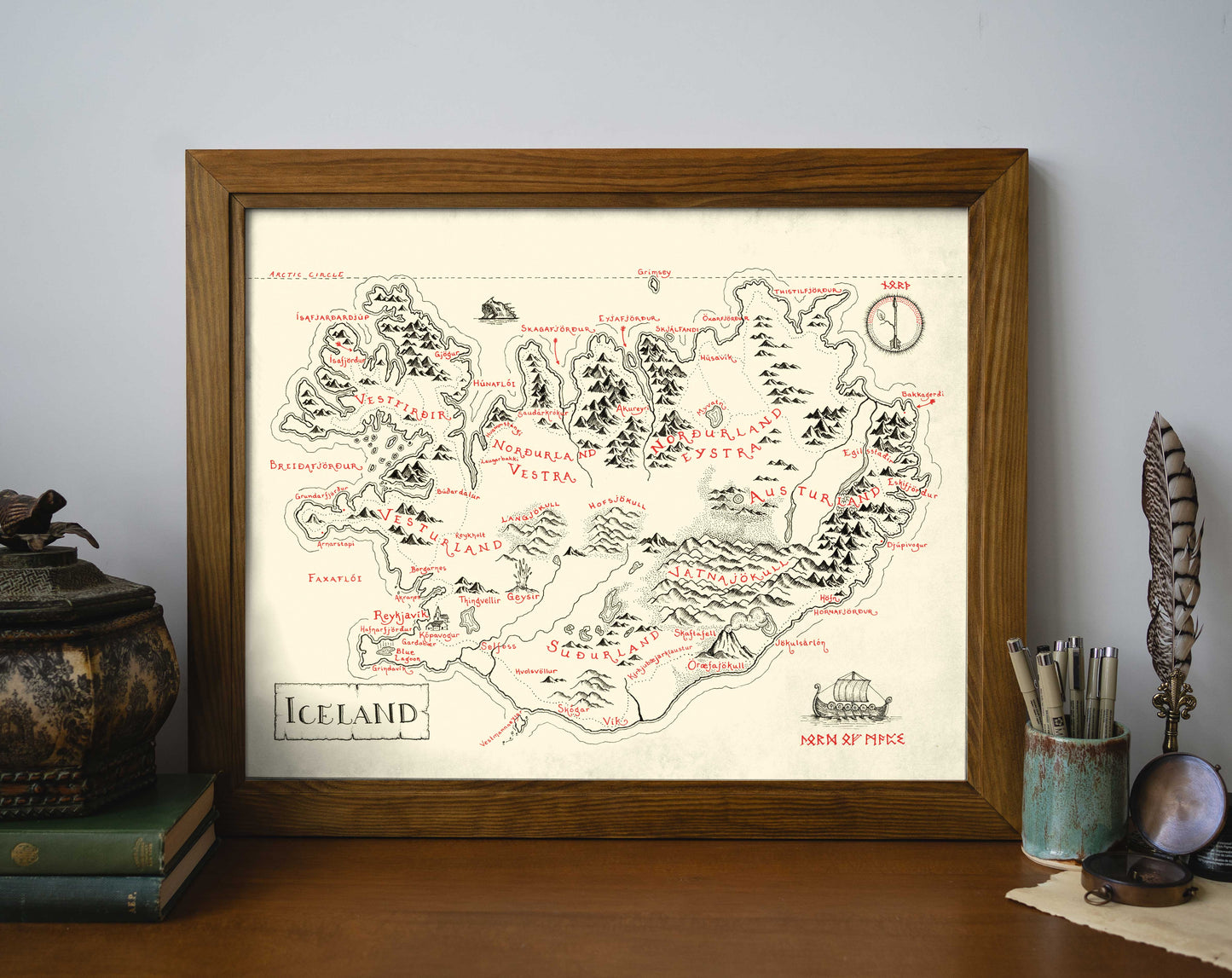 Iceland Map