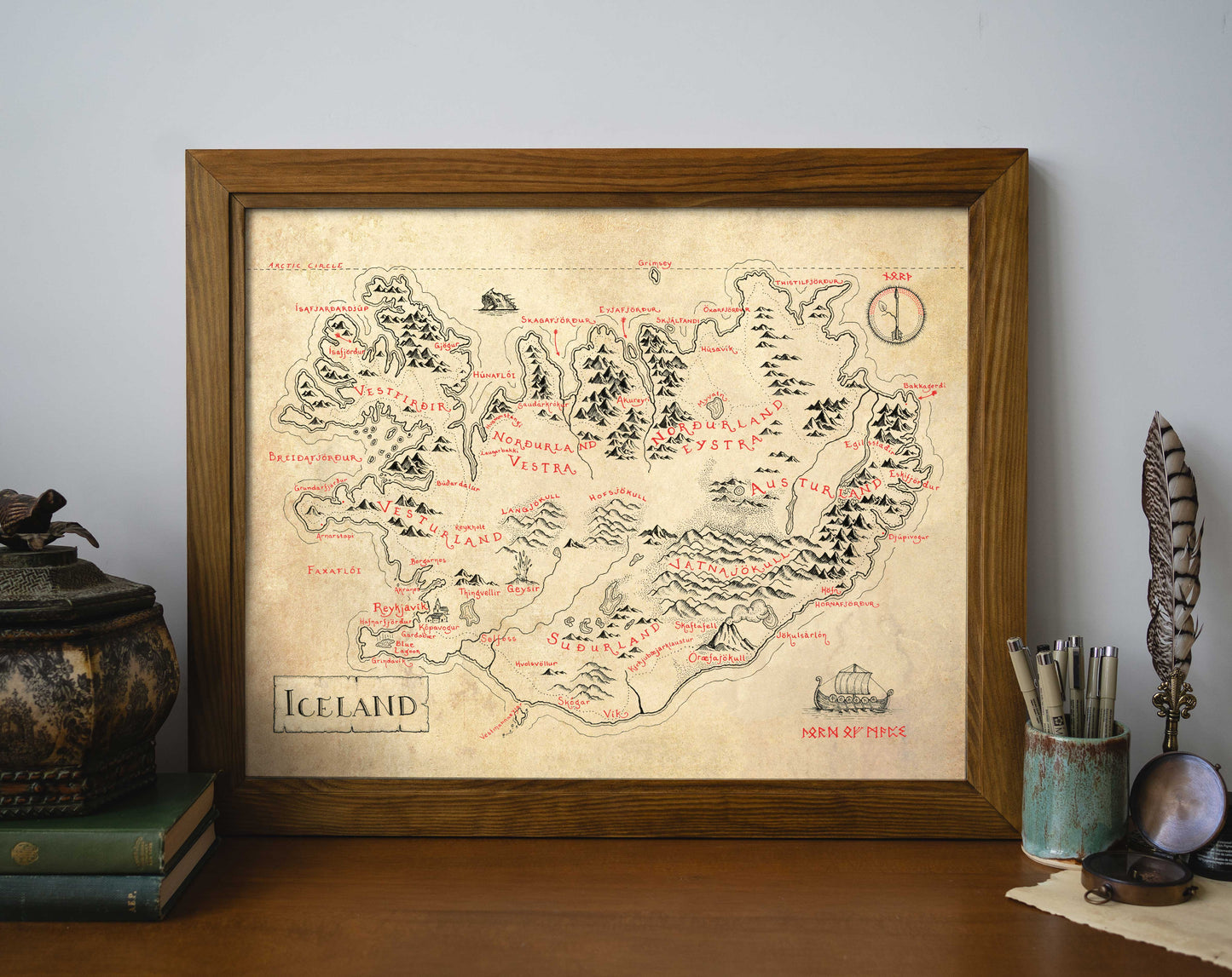 Iceland Map