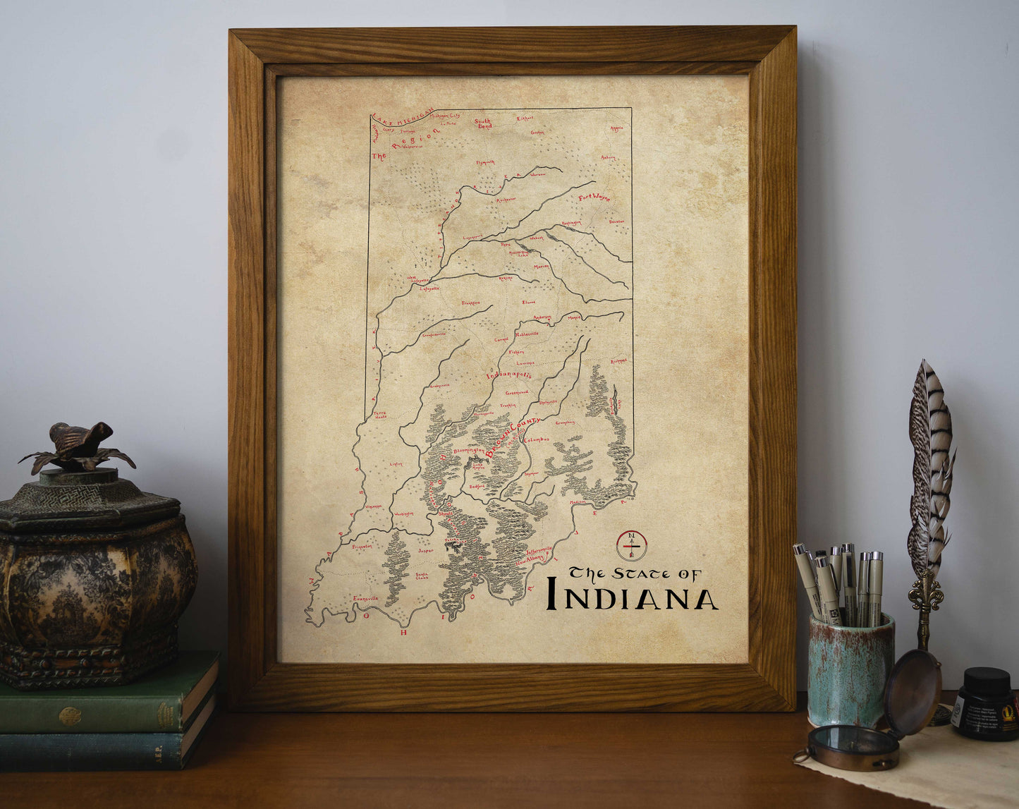 Indiana Map