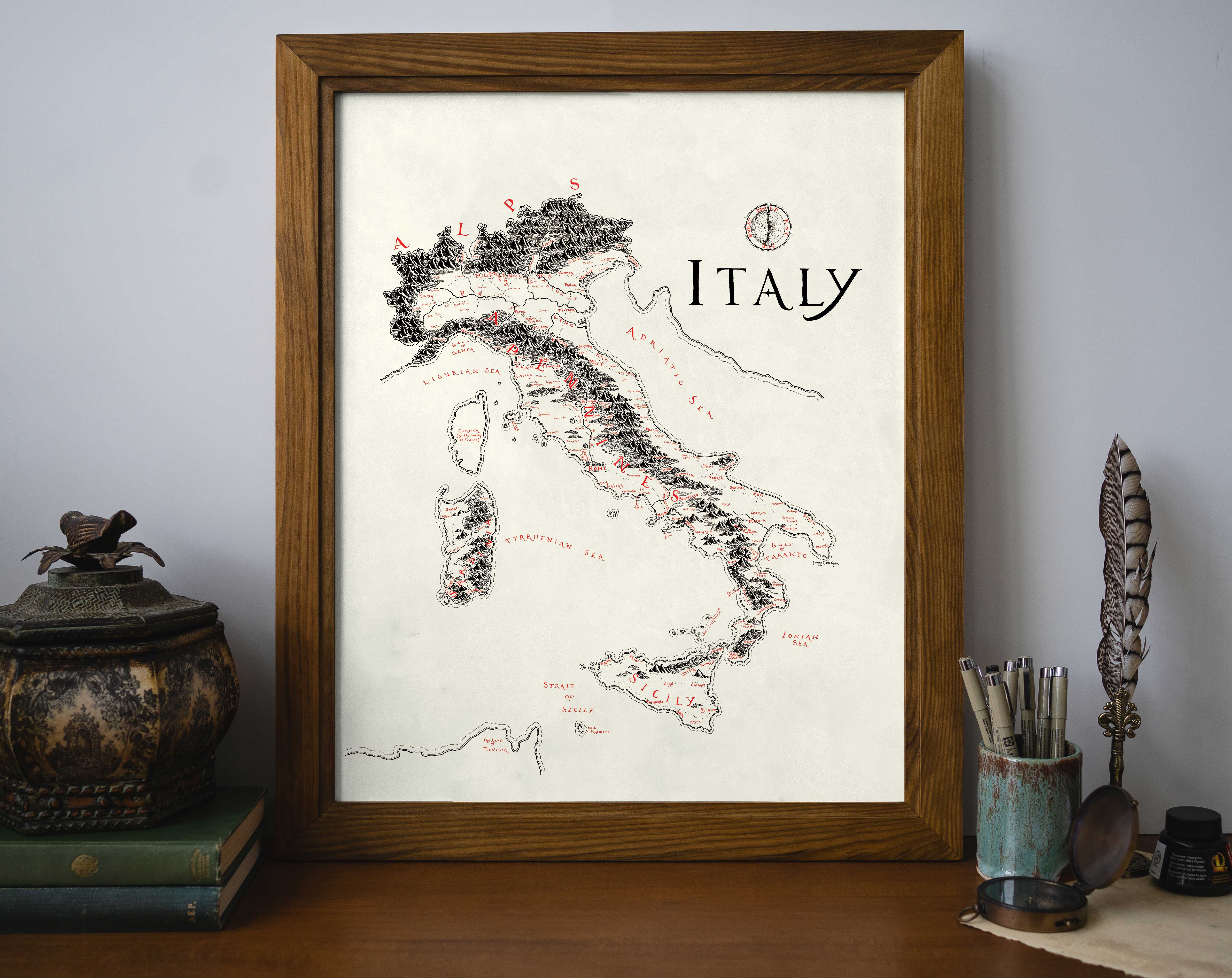 Italy Map – Lord of Maps