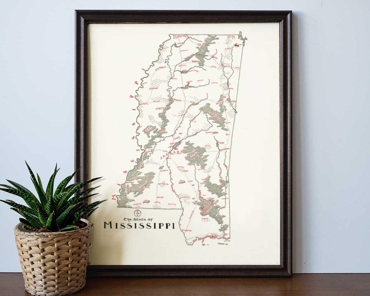 Mississippi Map