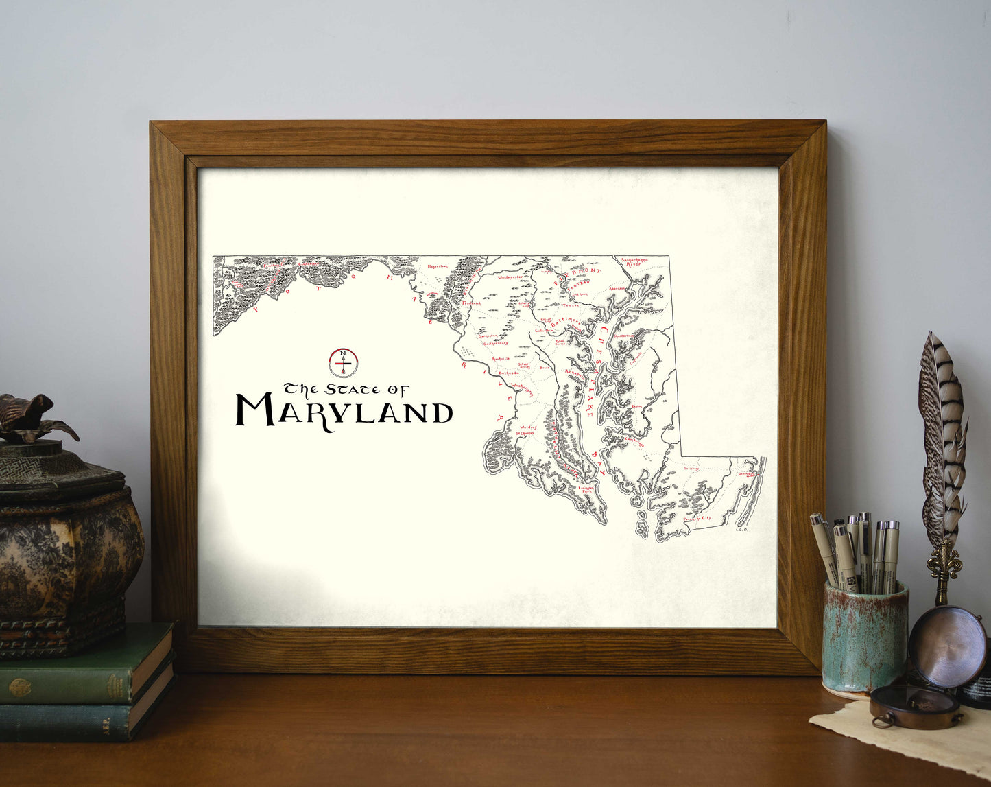 Maryland Map