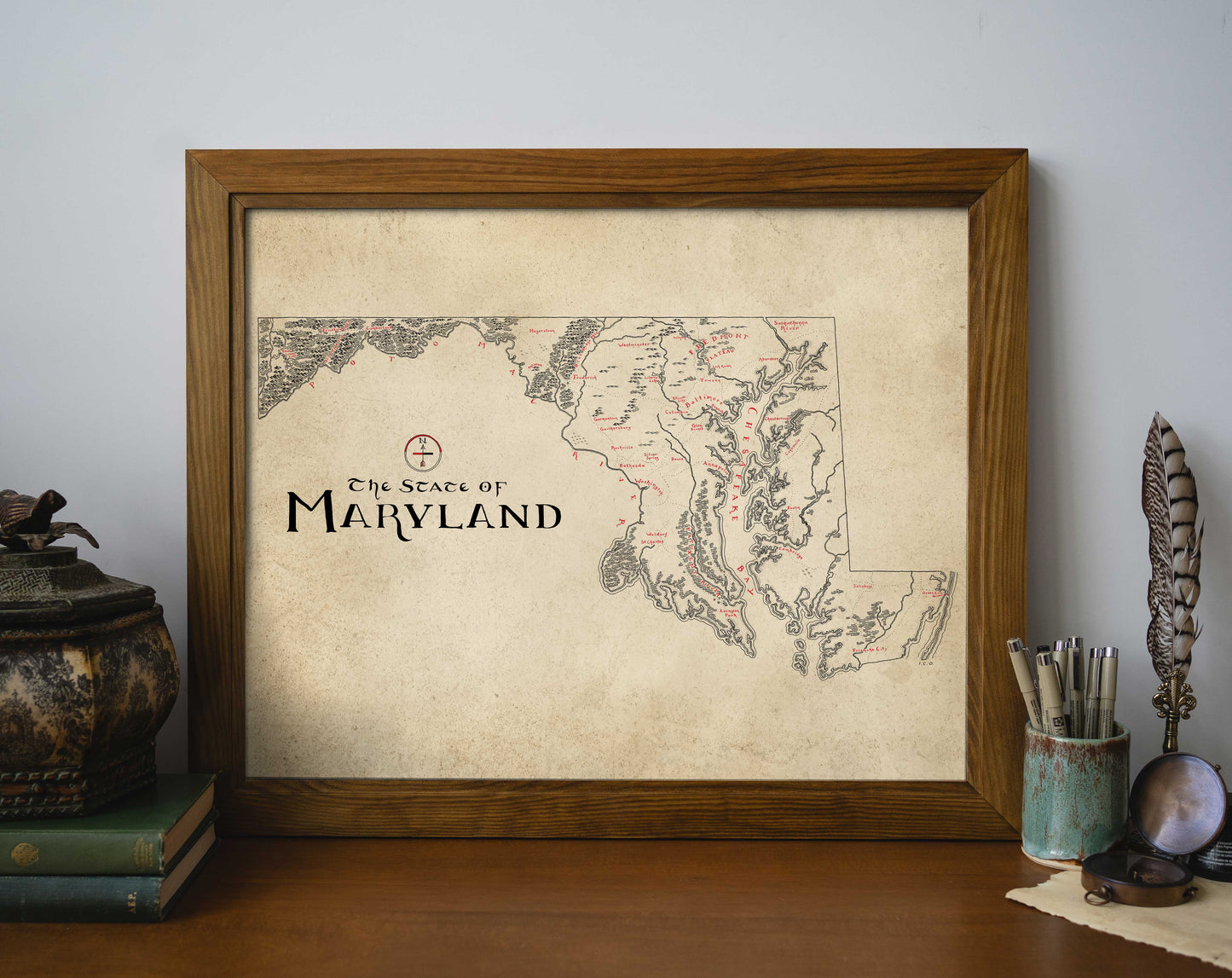 Maryland Map