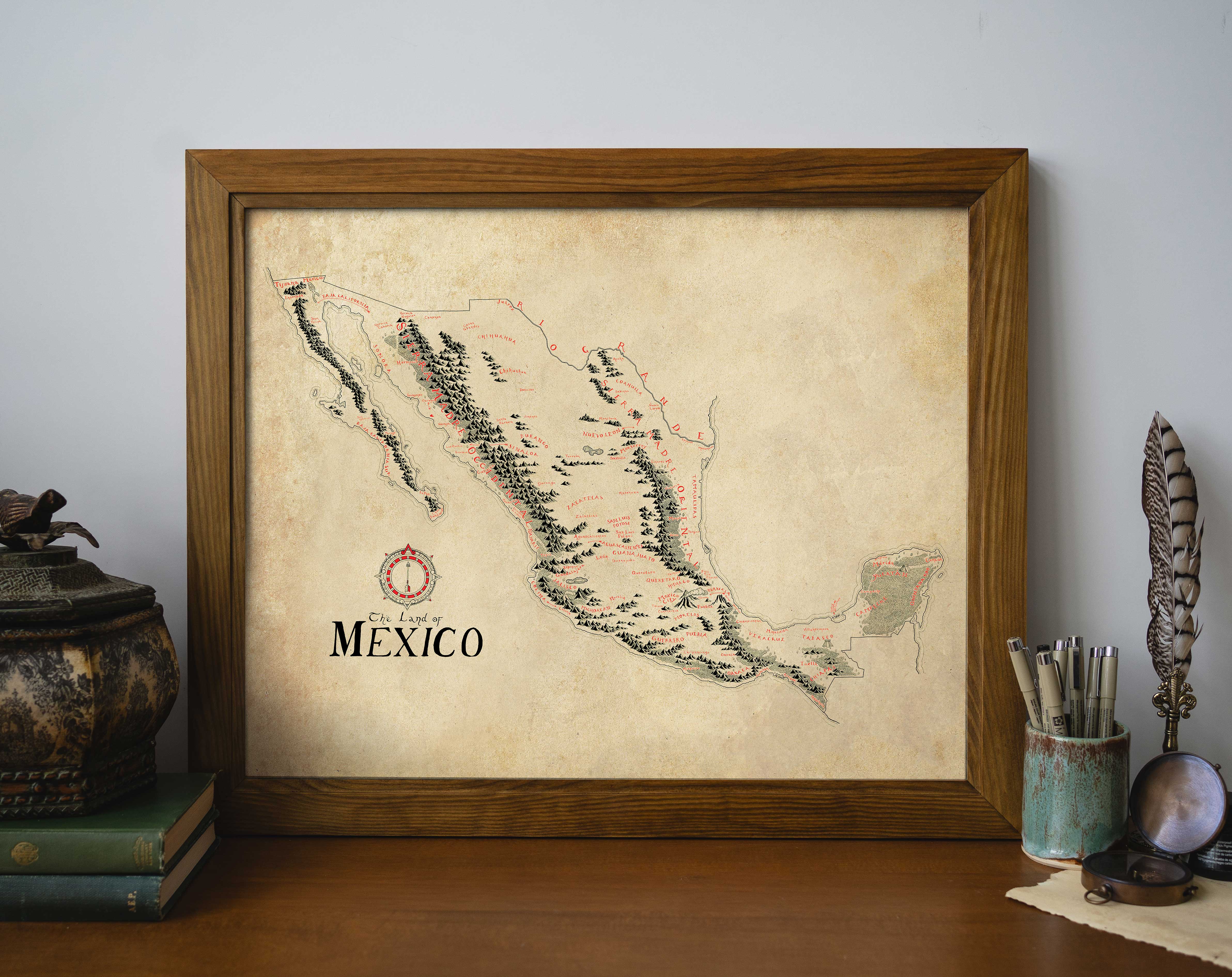 Mexico Map – Lord of Maps