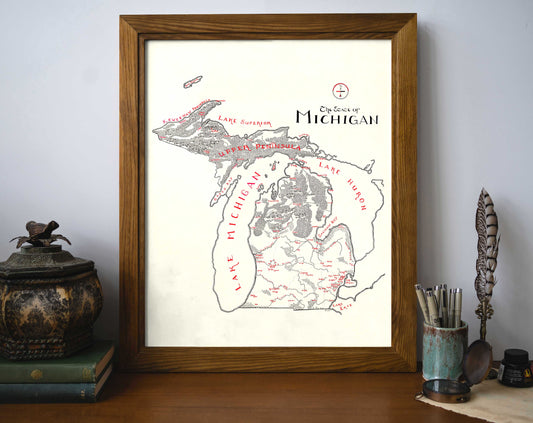 Michigan Map