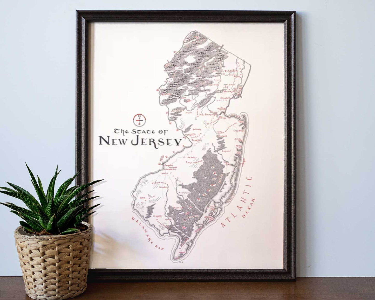 New Jersey Map