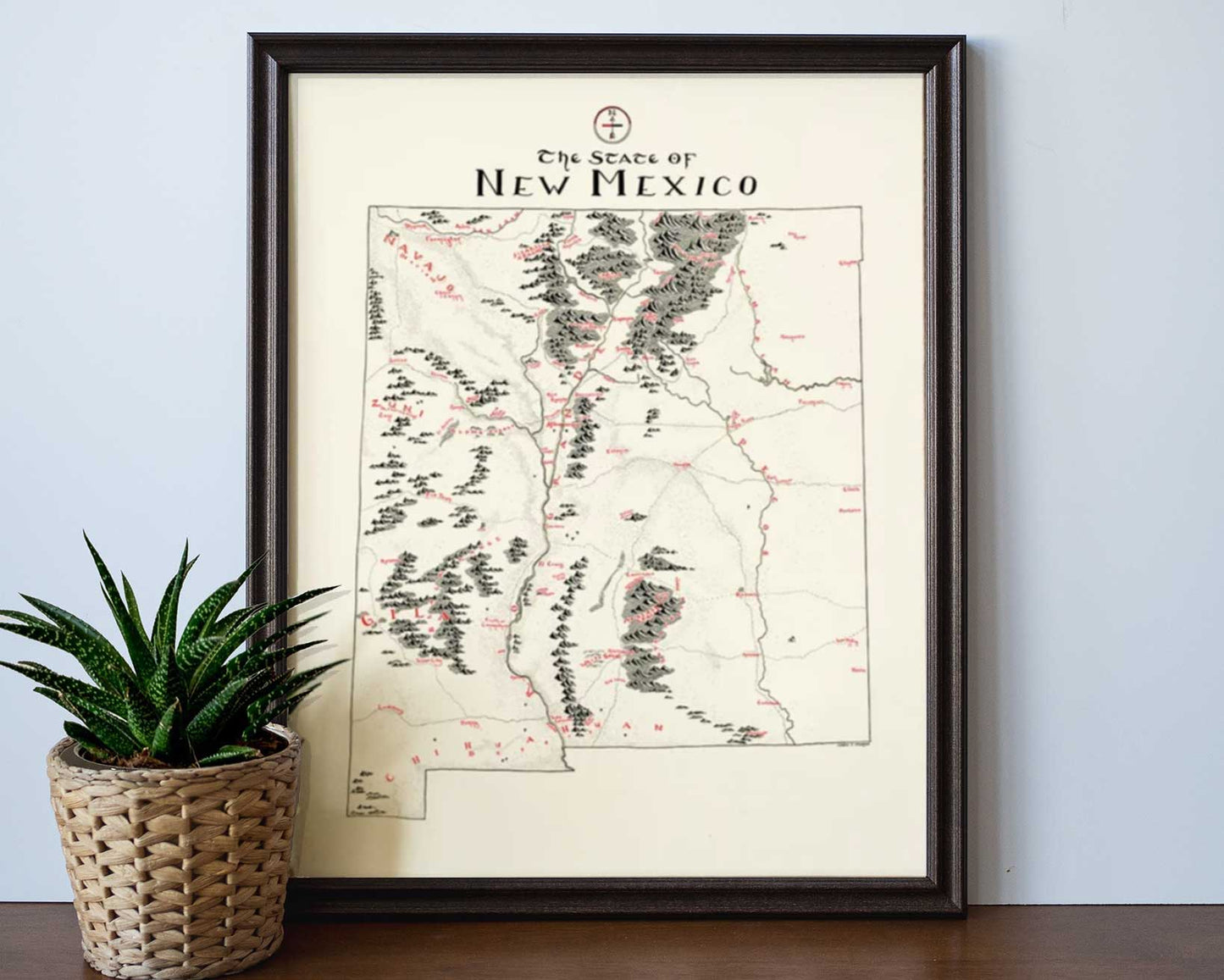 New Mexico Map