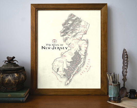 New Jersey Map