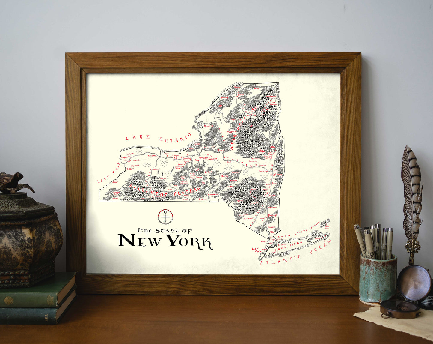 New York State Map