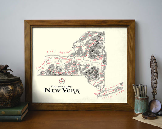 New York State Map