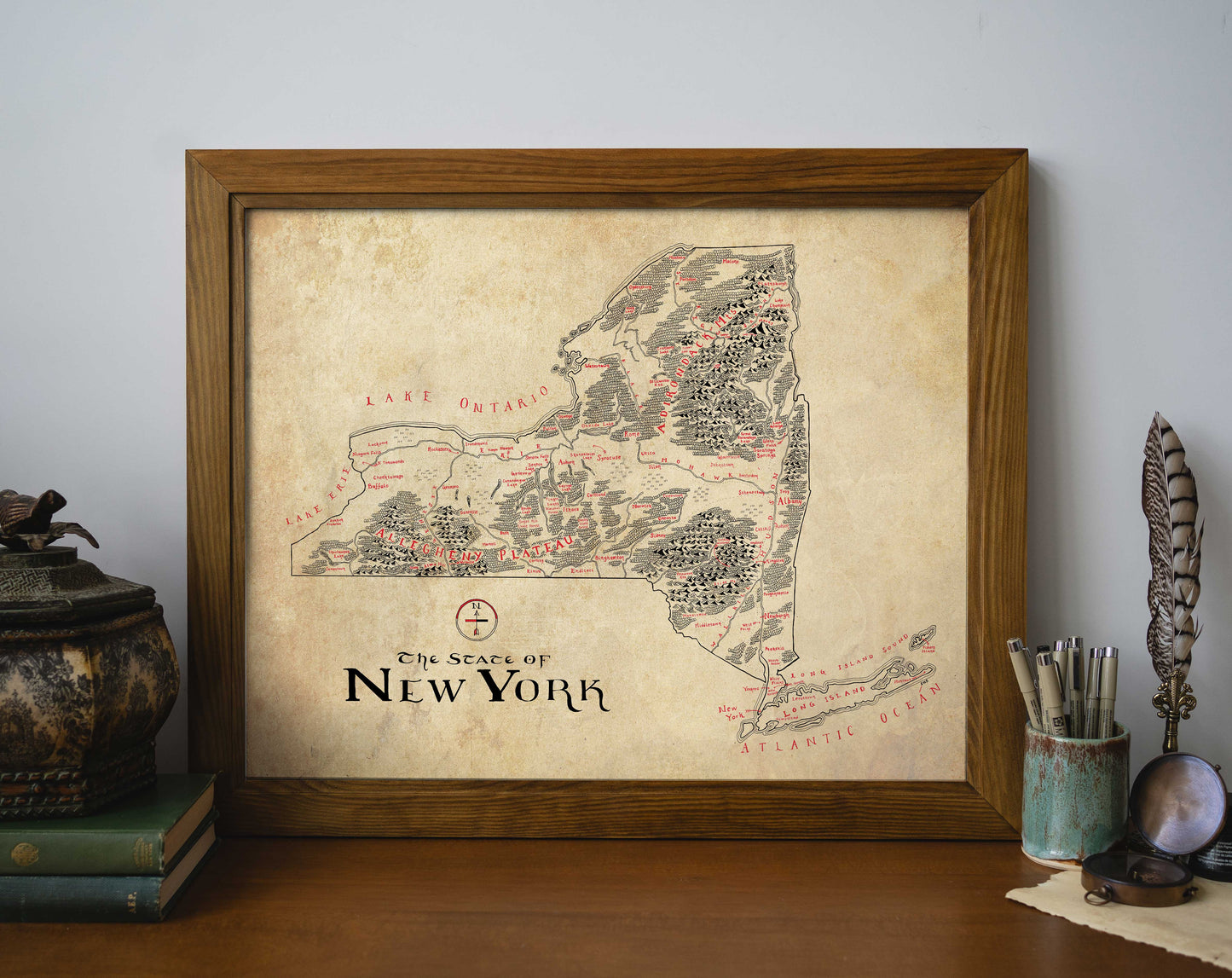 New York State Map