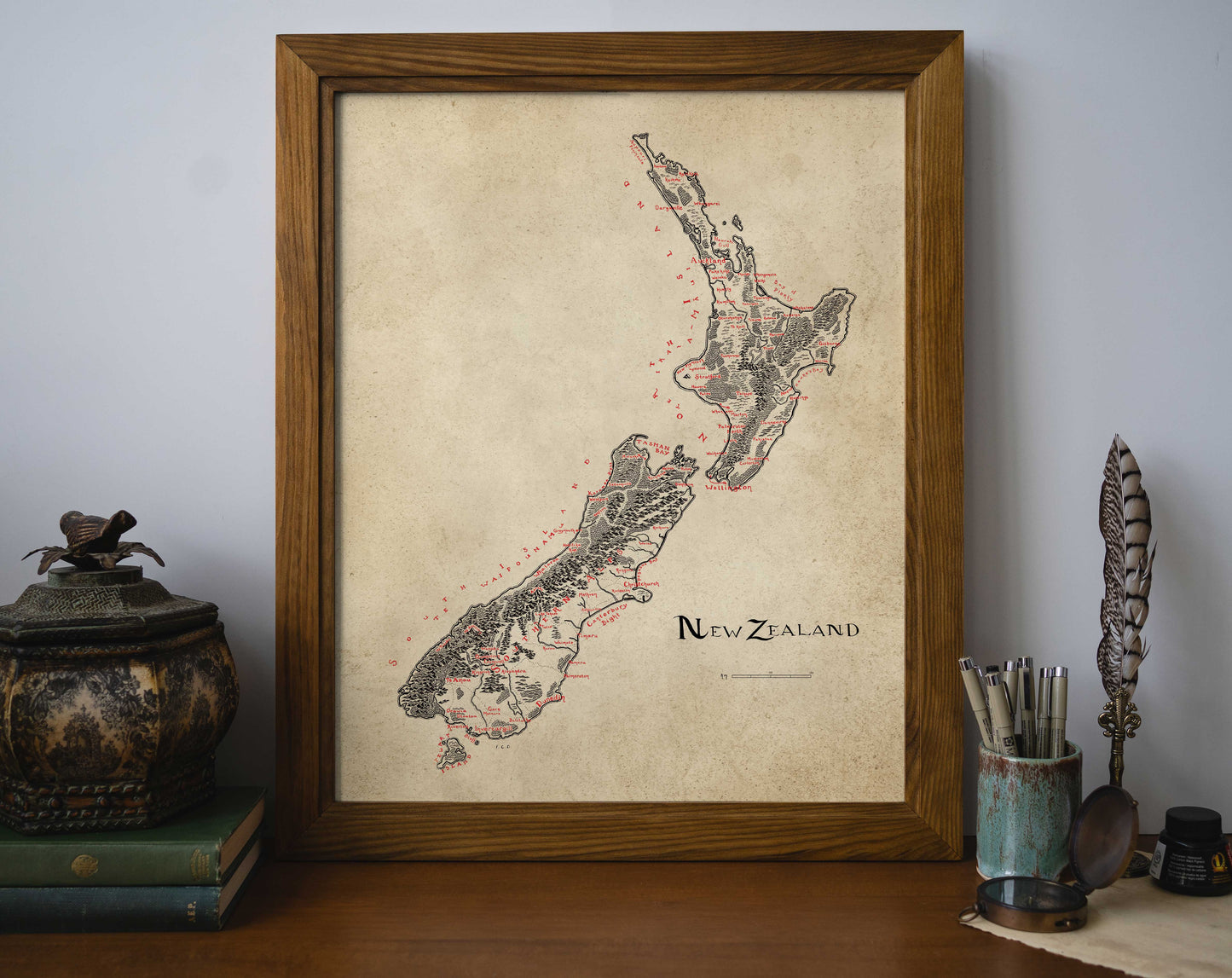 New Zealand Map