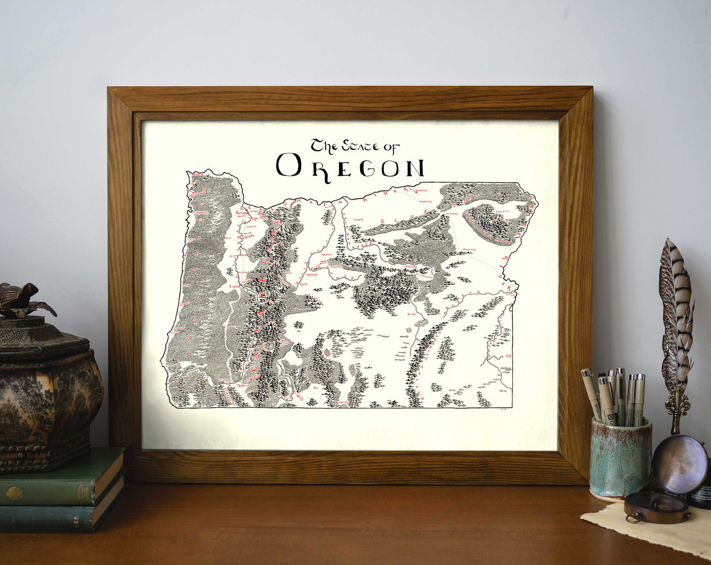 Oregon Map